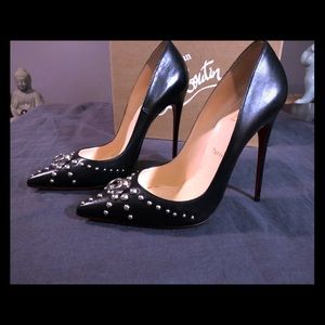 Authentic-CHRISTIAN LOBOUTIN -“Door Knock” heels